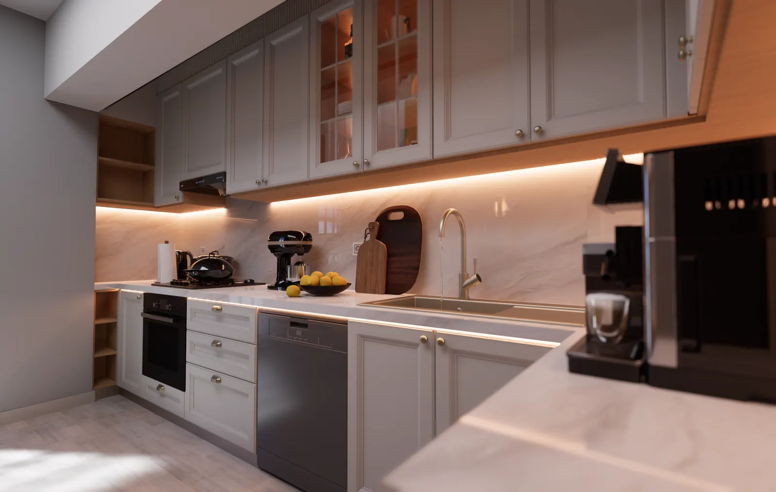 Kocaeli Mutfak Banyo Tadilat mutfak render 2